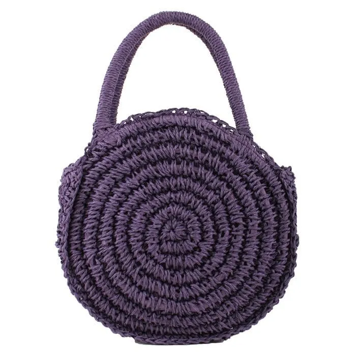 PPC6375 Mini Straw Handbag/Beach Bag