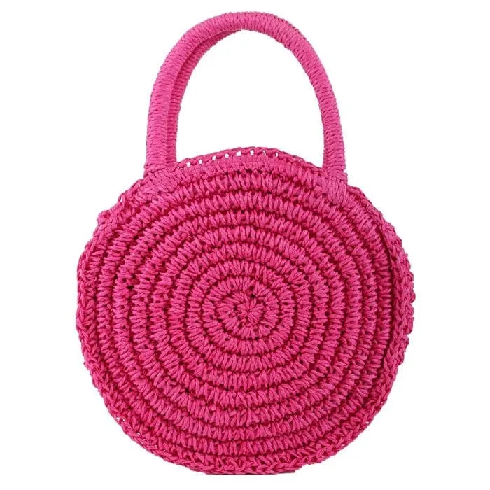 PPC6375 Mini Straw Handbag/Beach Bag