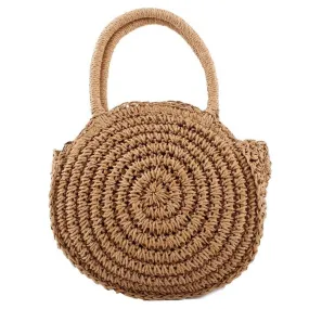 PPC6375 Mini Straw Handbag/Beach Bag