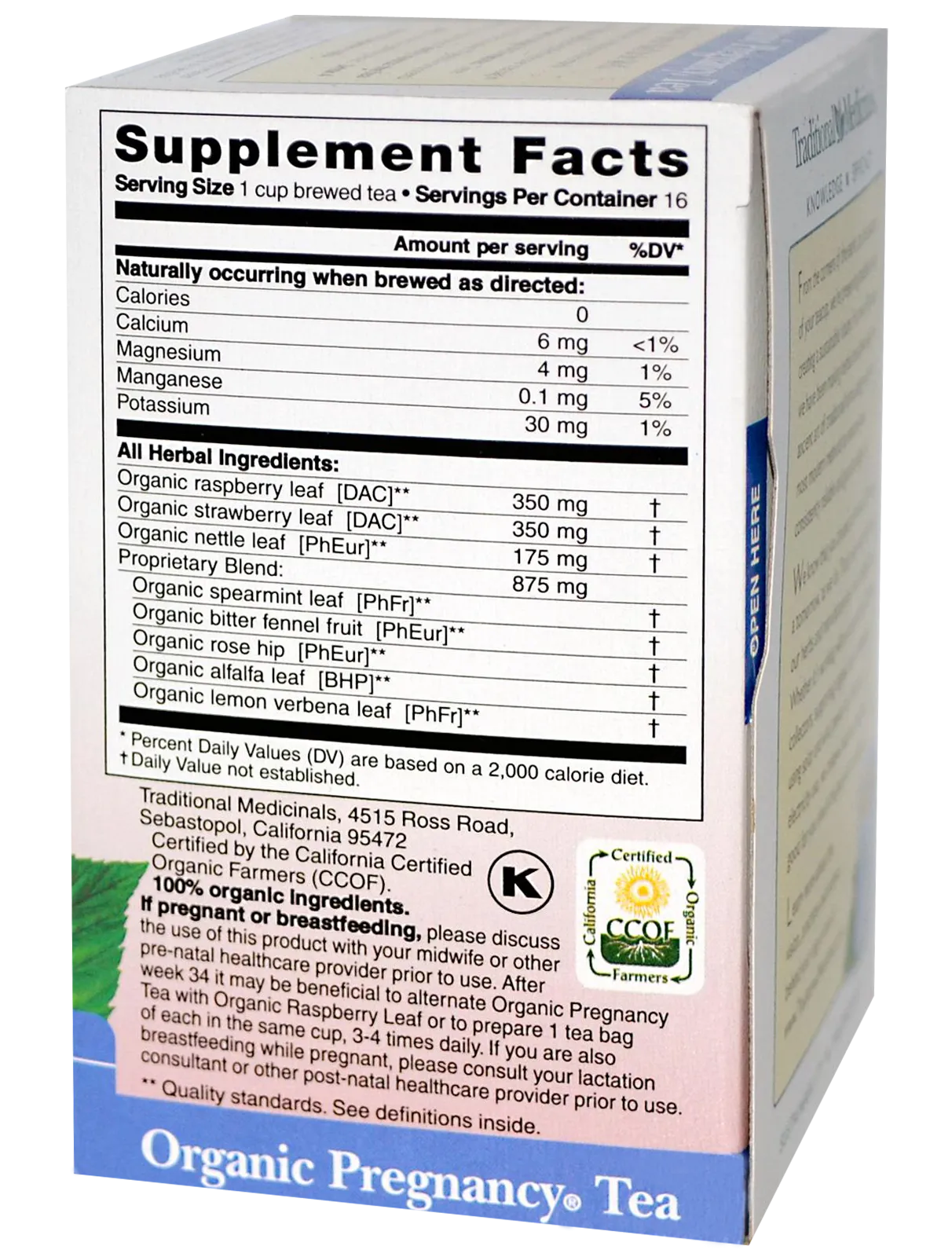 Pregnancy Tea Organic