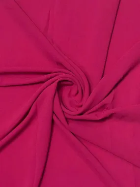 PREMIUM GEORGETTE - FUCHSIA