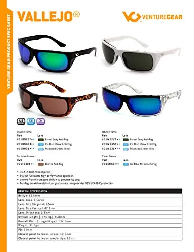 Pyramex Venture Gear Vallejo Sunglasses
