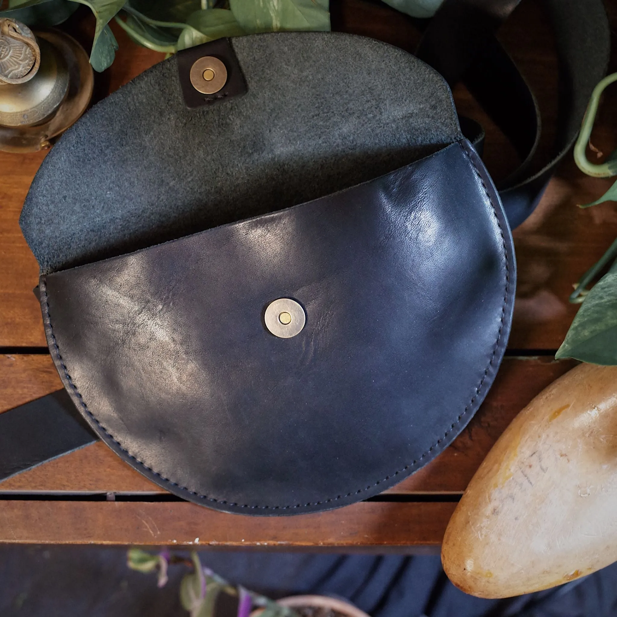 Rosemont Leather Fanny Pack – Black Edition