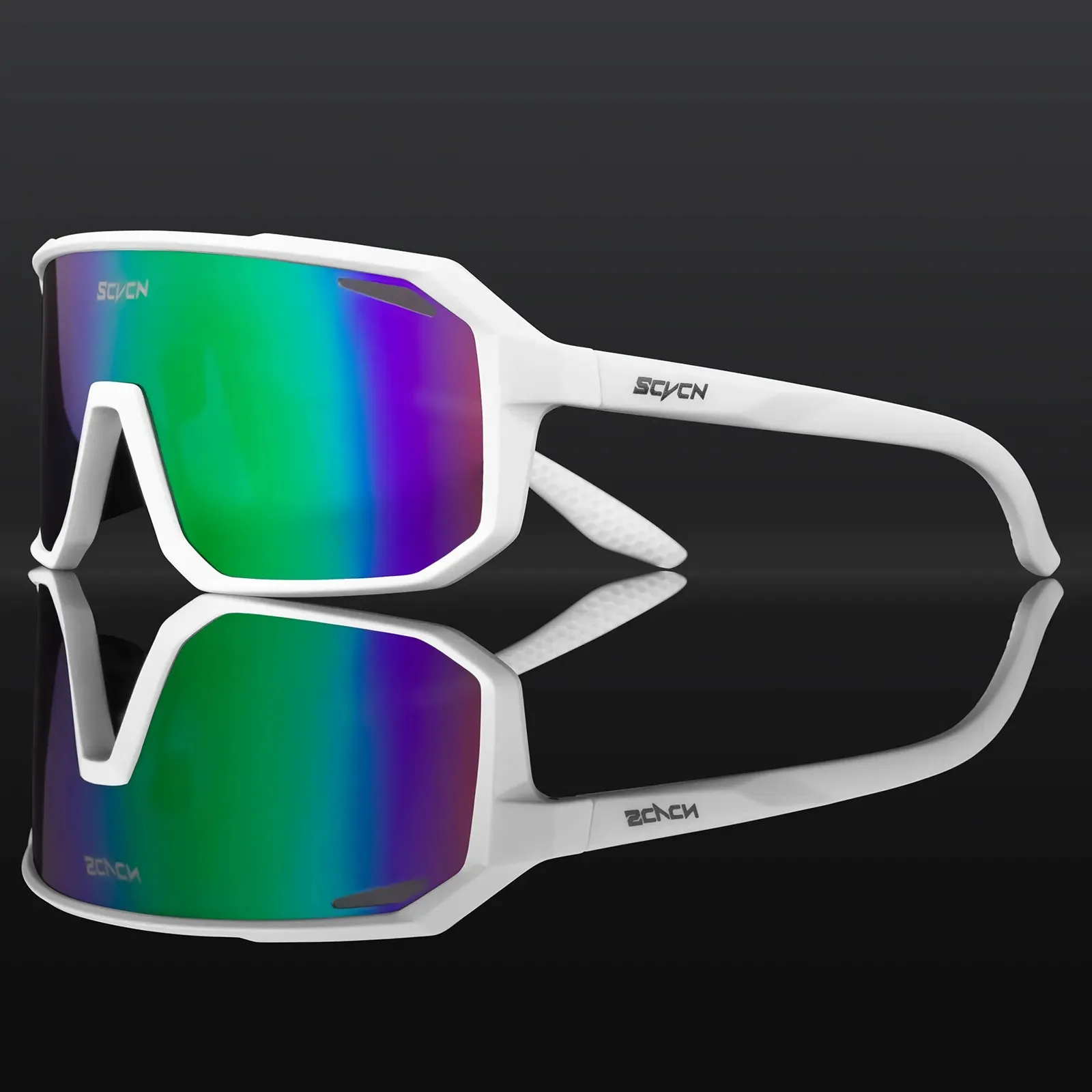 SCVCN Outdoor MTB Driving Glasses Cycling Sunglasses UV400 Women Sports Running Eyewear Men Road Bicycle Glasses Bike Goggles
