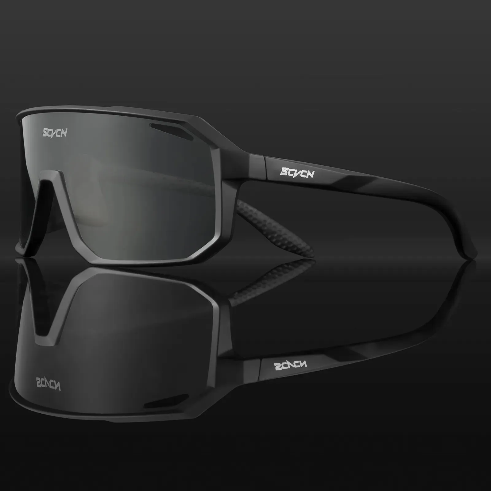SCVCN Outdoor MTB Driving Glasses Cycling Sunglasses UV400 Women Sports Running Eyewear Men Road Bicycle Glasses Bike Goggles