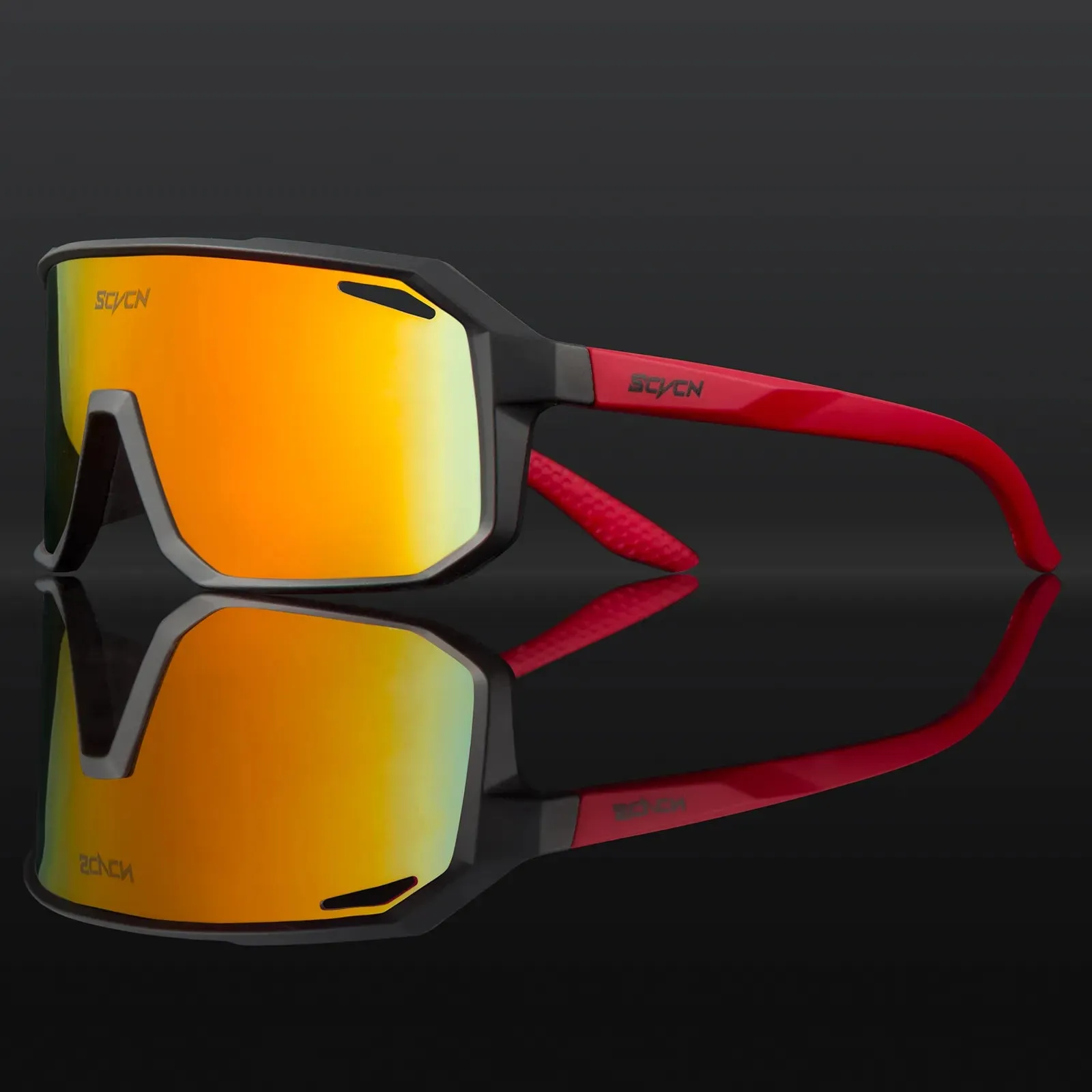 SCVCN Outdoor MTB Driving Glasses Cycling Sunglasses UV400 Women Sports Running Eyewear Men Road Bicycle Glasses Bike Goggles