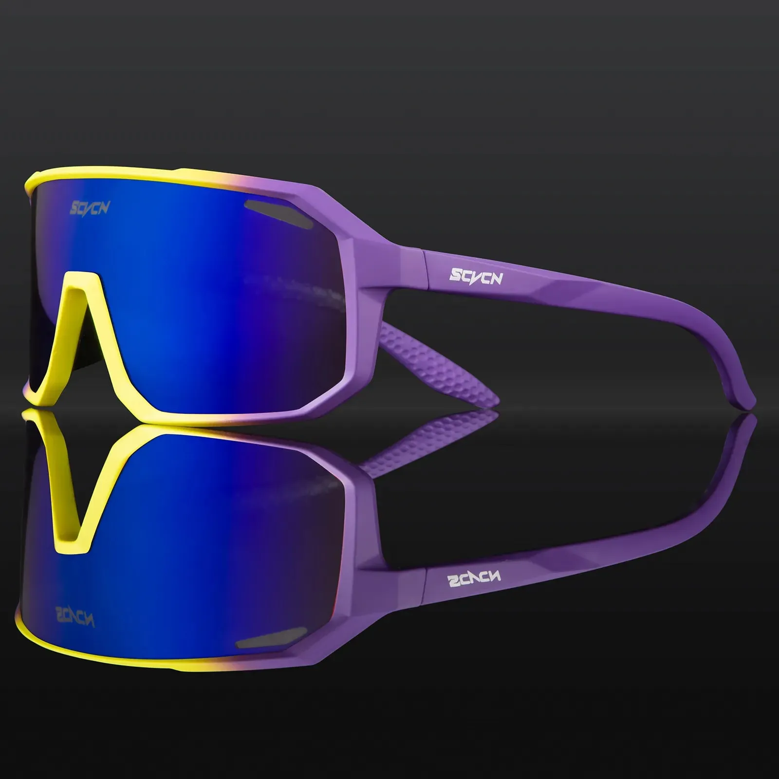 SCVCN Outdoor MTB Driving Glasses Cycling Sunglasses UV400 Women Sports Running Eyewear Men Road Bicycle Glasses Bike Goggles