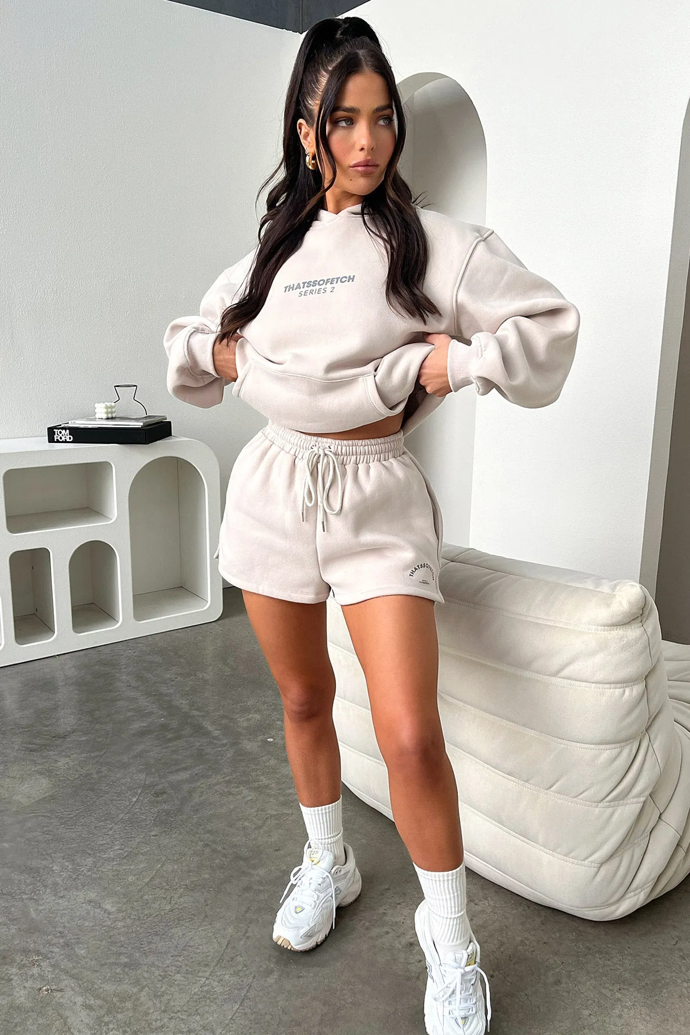 Series 2 Shorts - Beige / Charcoal