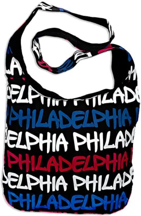 TBPH09 Robin Ruth Sling Bag -Black/Patriotic Philadelphia