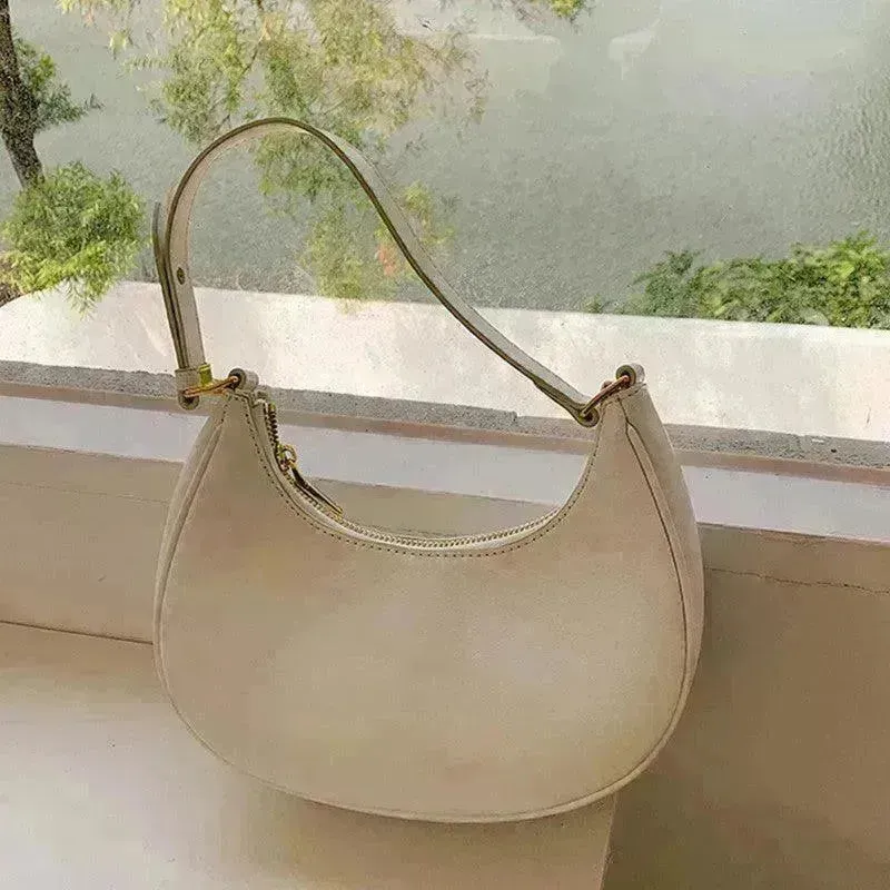 Trendy Fashion French Niche -end Portable Oblique women's Messenger Handbag