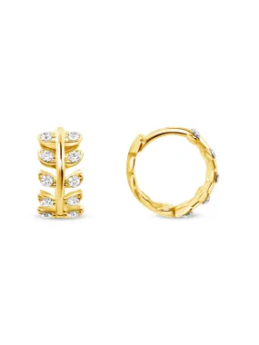 Vine Huggie Earrings